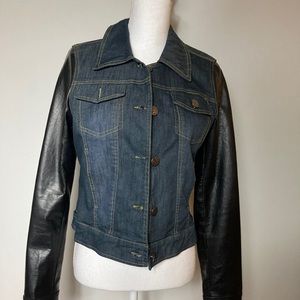 Therapy Faux/Jean Jacket